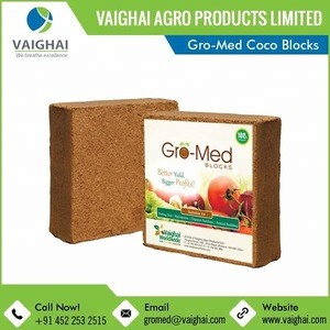 Gro-Med Coco Peat Blocks retail packing