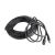 Import Guangying 2 in 1 waterproof power cable 1 female to 2 male dc power cable from China