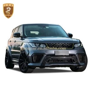Guangzhou Auto Accessories Upgrade Aspec CF+FRP Wide Body Kits For Range Rover Sport Body Kit 2014-2017