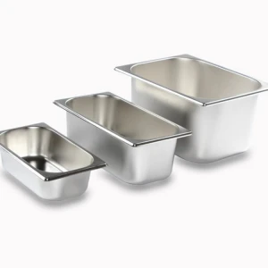 Guangzhou Ulinen stainless steel 1/3 Gastronorm Food Containers gn pans for Restaurant Catering Canteen