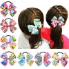 Hair Accessories Hair Ribbon Bows Hair Ring Headwear For Girl Rubber Band Elastic Bands