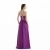 Import Halter Purple Chiffon Long Bridesmaid Dresses from China