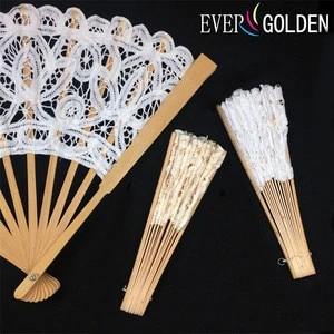 hand made wedding lace fan wedding decoration wedding accessory