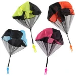 Hand Throwing Kids Mini Play Parachute Toy With Figure Soldier Outdoor Sports Children's Educational Toys Gifts