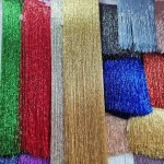HC-126548 Hechun custom colourful bead tassel fringe trim for dance dress