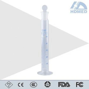 HDMED HDMED lab glass Measuring Cylinder With Plastic Hexagonal Base