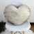 Import Heart shape long hair faux fur cushion cover throw pillow for couch cushion home decor from China