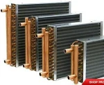 heat exchanger with fan 12v heater core with chiller for cooling system