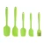 Import Heat-Resistant Non-stick 5 Pieces Silicone Spatulas Set for Cooking and Baking from China