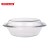 High borosilicate glass casserole heat resistant glass pot for microwave