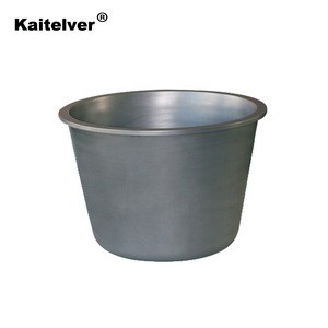 High carbon graphite crucible, Sic silicon carbide crucible for melting gold, brass, copper, glass