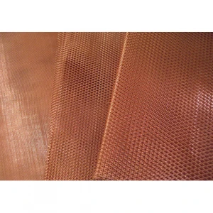 High electrical conductivity copper wire mesh