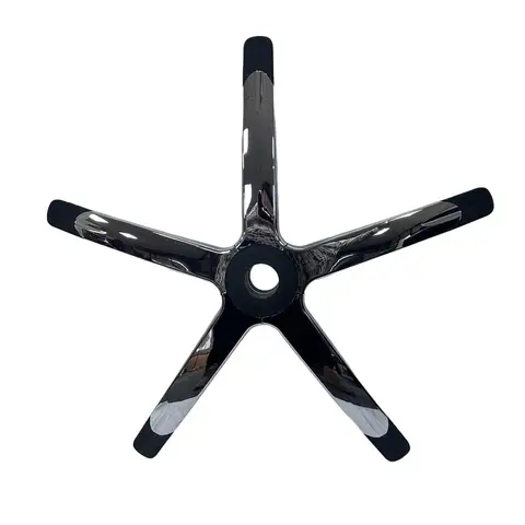 High-End Office Furniture Accessories Electroplated Plastic Chair Legs Office Furniture Accessories
