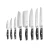 Import High-grade professional stainless steel 7 inch slicing knife butcher knife set meat fish fruit carving knife from China