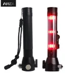 high power led flashlight power bank compass tactical led torch flashlight