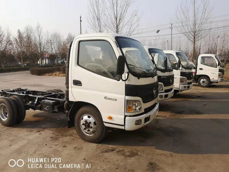 High Power Low Price FOTON Brand 130hp Cargo Truck For Sale