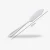 Import High quality 18/10 Stainless steel Butter Spreader Knife Cheese Tools from China