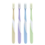 High Quality Adult Toothbrushes Oral with Soft Charcoal Bristles Nylon Plastic Toothbrush