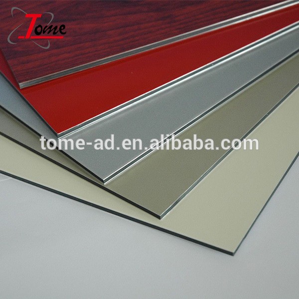 High quality alcopla pvdf coating facade aluminium composite panel