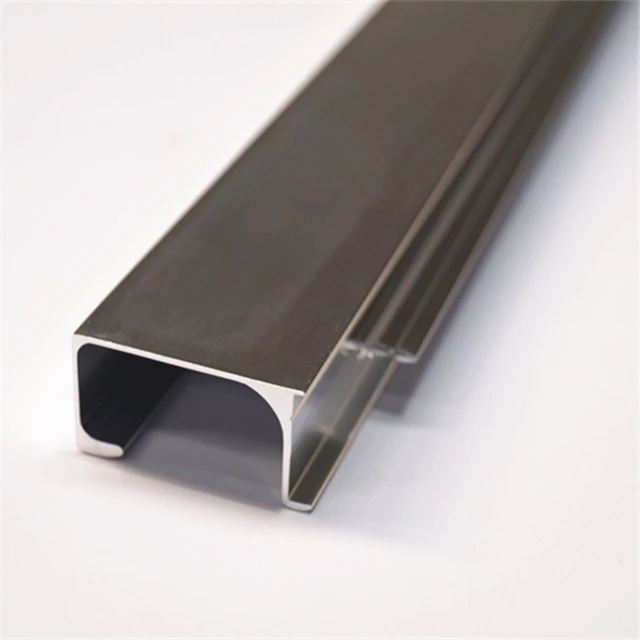 high quality aluminum extrusion anodized profile handle door pull handle