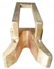high quality and high precision OEM copper vacuum sand casting parts