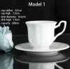 High Quality Ceramic Coffee Cup Set European Afternoon Tea Cup Saucer Set