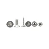 High Quality Custom Size Stainless Steel Eleven-Slot Round Head Cutting Tail Self-Tapping Screw