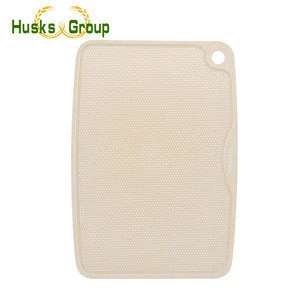 High Quality Eco-friendly Rice Husks Cutting Board Chopping Block Made in China