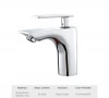 High Quality Factory Price Bathroom Faucet Brass Cold Water Bathroom Sink Basin Tap Faucet