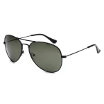 High quality fashion metal luxury polarized sunglasses men