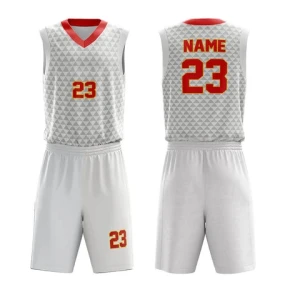 High quality mesh basketball jerseys in high school custom discount best quality basketball jerseys