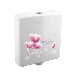 High quality modern design power flush toilet tank