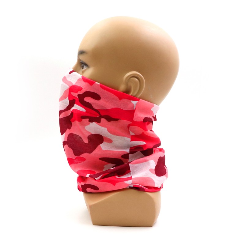 High quality neck gaiter 100% polyester multifunction custom seamless face scarf bandana
