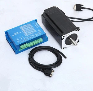 High quality nema34 closed loop stepper motor 4.5N.m with HSS86 stepper driver from China factory