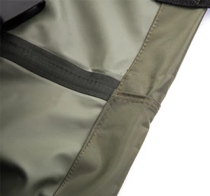 High Quality Nylon Breathable Fabric Chest Wader 100% Waterproof Fly Fishing Wader With Boots