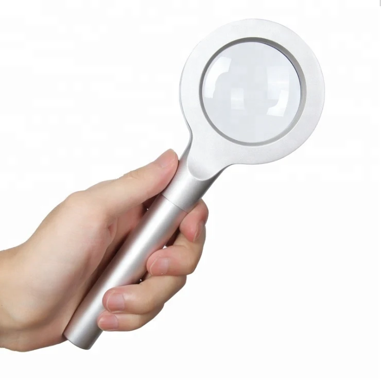 High Quality Pocket Magnifier 6 Led Magnifier Magnifying Glass