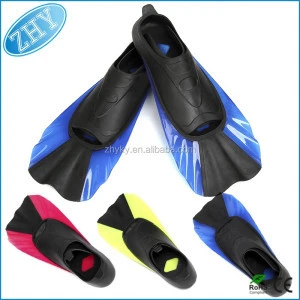 High Quality QYQ Paired Adults Practical Silicone Diving Snorkeling Swimming Fins For Training Piscine Aqualung Dive