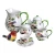 Import High quality reusable white elegant with lid sugar pot household porcelain sugar container from China