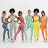 High Quality Sportswear Fitness Yoga Seamless Workout Set Women Sports Bra And Legging Sets For Women