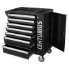 high quality tool trolley set 7 drawer tool storage cabinet