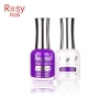 High quality top and base coat gel nails 2 in 1 nail polish with OEM/ODM your label