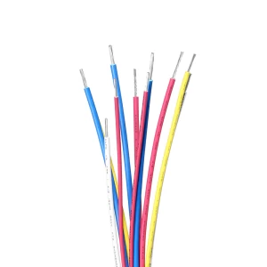 High Rated Voltage Resisitance 1000VAC 24AWG PVC Insulation Wires