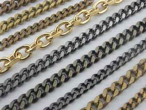 High Strength Curb Chain Colored Metal Chain