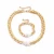 Import Hip hop  flat snake bone designer charms necklace female cross-border retro baroque imitation pearl clavicle jewelry  sets from China