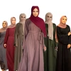 HJ ZMDR01 designer belts women long dresses islamic clothing maxi kaftan abaya dubai muslim dress