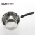 Import HNGD-1 soup & stock pots Stainless Steel 201 milk pot Cookware Non Stick Cooking sauce pan with single handle Glass Cover from China