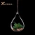 Import Home Decorative Hanging Artificial Plants Glass Pendant Vase With Rope Decoration from China