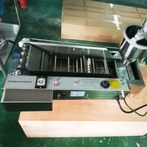Horizontal mini donut automatic donut make automatic mochi donut machine