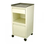Hospital Deluxe Bedside Locker - SS top
