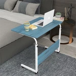 Hospital Modern Wooden Side Coffee Table Small White Luxury Foldable Floating Laptop Loft Adjustable Metal Bedside Table
